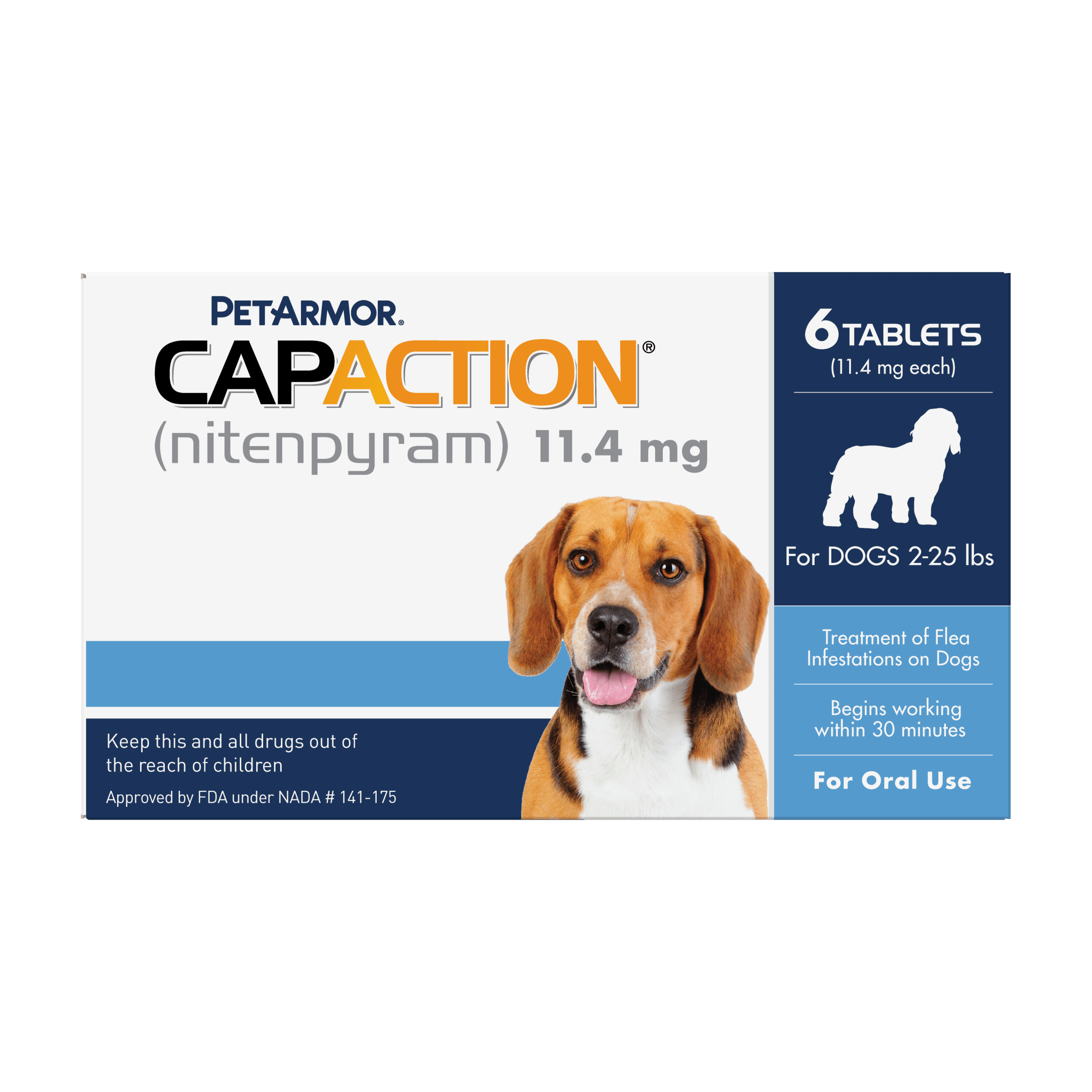 PetArmor CAPACTION Oral Flea Treatment for Dogs