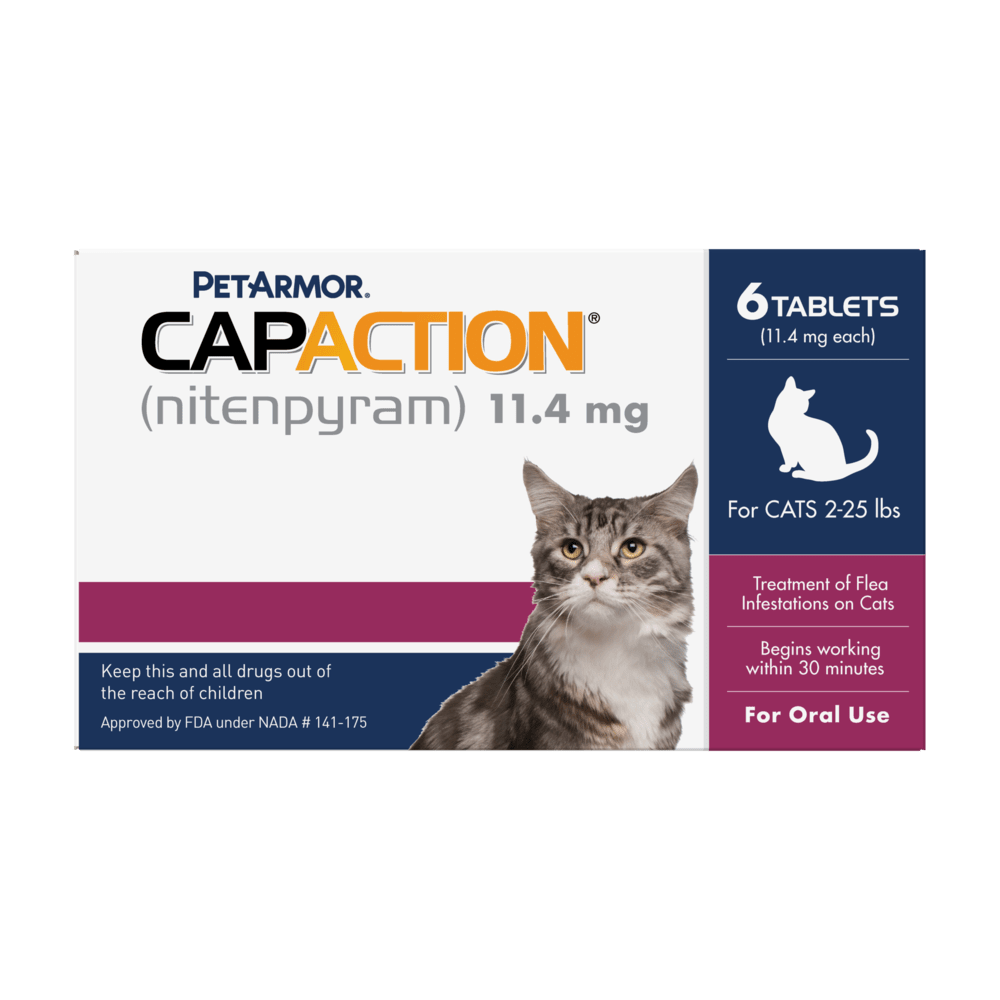 PetArmor CAPACTION Oral Flea Treatment for Cats