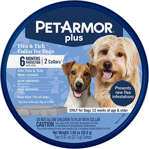 PetArmor Plus Flea & Tick Collar for Dogs