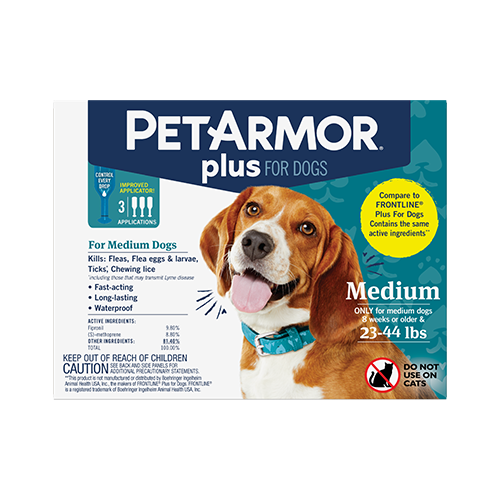 PetArmor Plus Flea & Tick Topical for Dogs