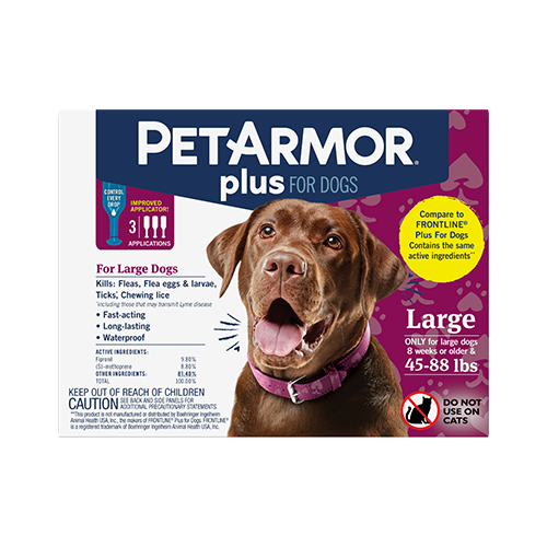 PetArmor Plus Flea & Tick Topical for Dogs