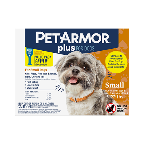 PetArmor Plus Flea & Tick Topical for Dogs