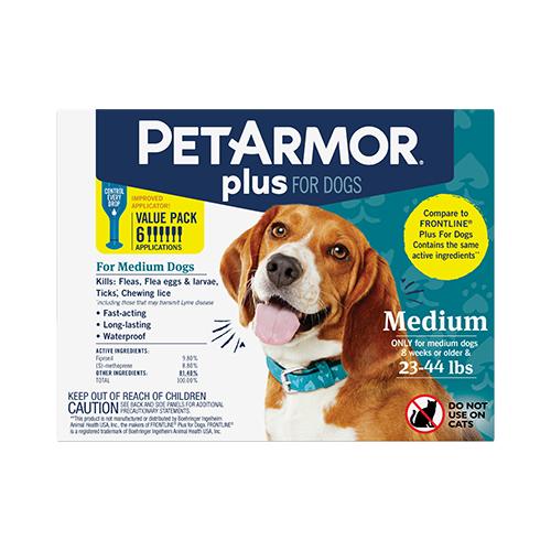 PetArmor Plus Flea & Tick Topical for Dogs