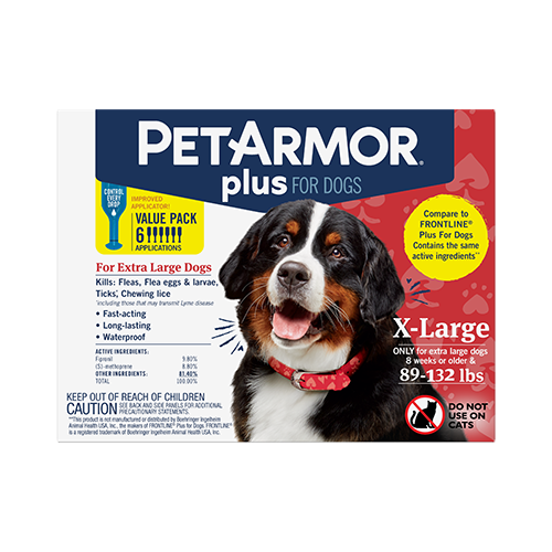 PetArmor Plus Flea & Tick Topical for Dogs