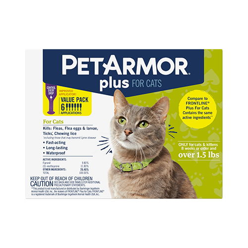 PetArmor Plus Flea & Tick Topical for Cats