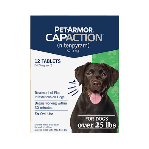 PetArmor CAPACTION Oral Flea Treatment for Dogs