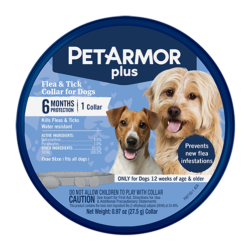 PetArmor Plus Flea & Tick Collar for Dogs