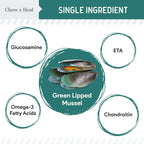 Green Lipped Mussel Powder Joint & Ligament Health Supplement for Dogs & Cats