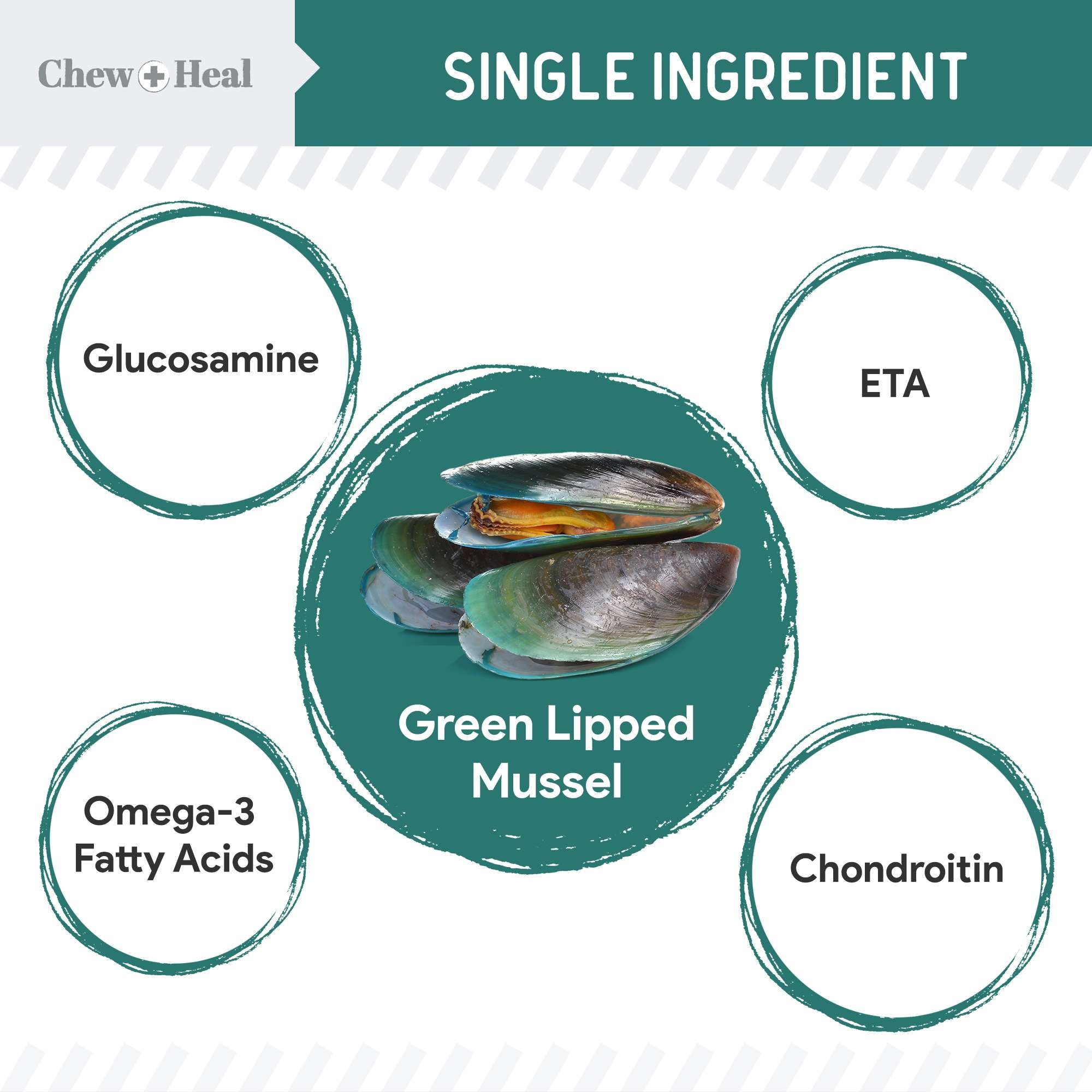 Green Lipped Mussel Powder Joint & Ligament Health Supplement for Dogs & Cats