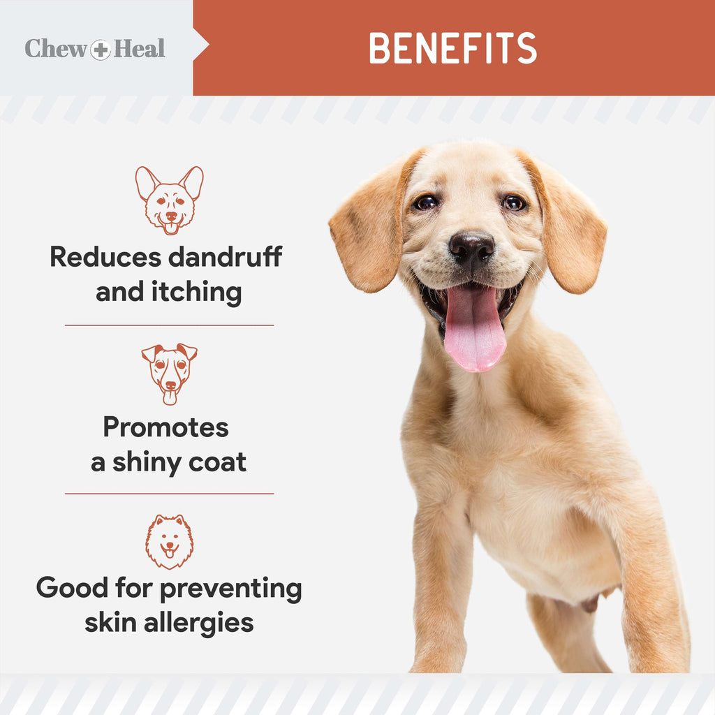 Salmon Omega Skin & Coat Supplement for Dogs