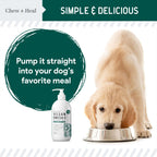 Vegan Single Ingredient EPA & DHA Omega-3 Algae Oil Skin & Coat Supplement for Dogs