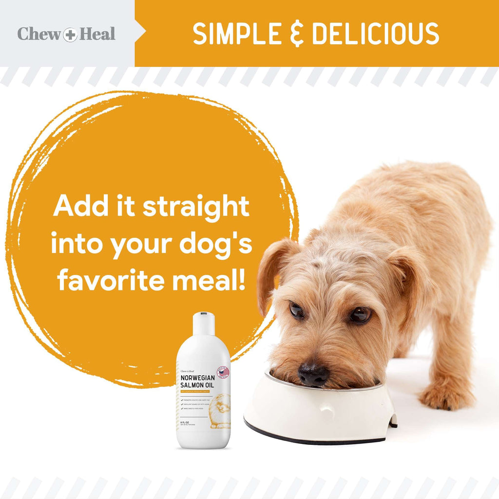 Norwegian Salmon Oil Skin & Coat Supplement for Dogs & Cats