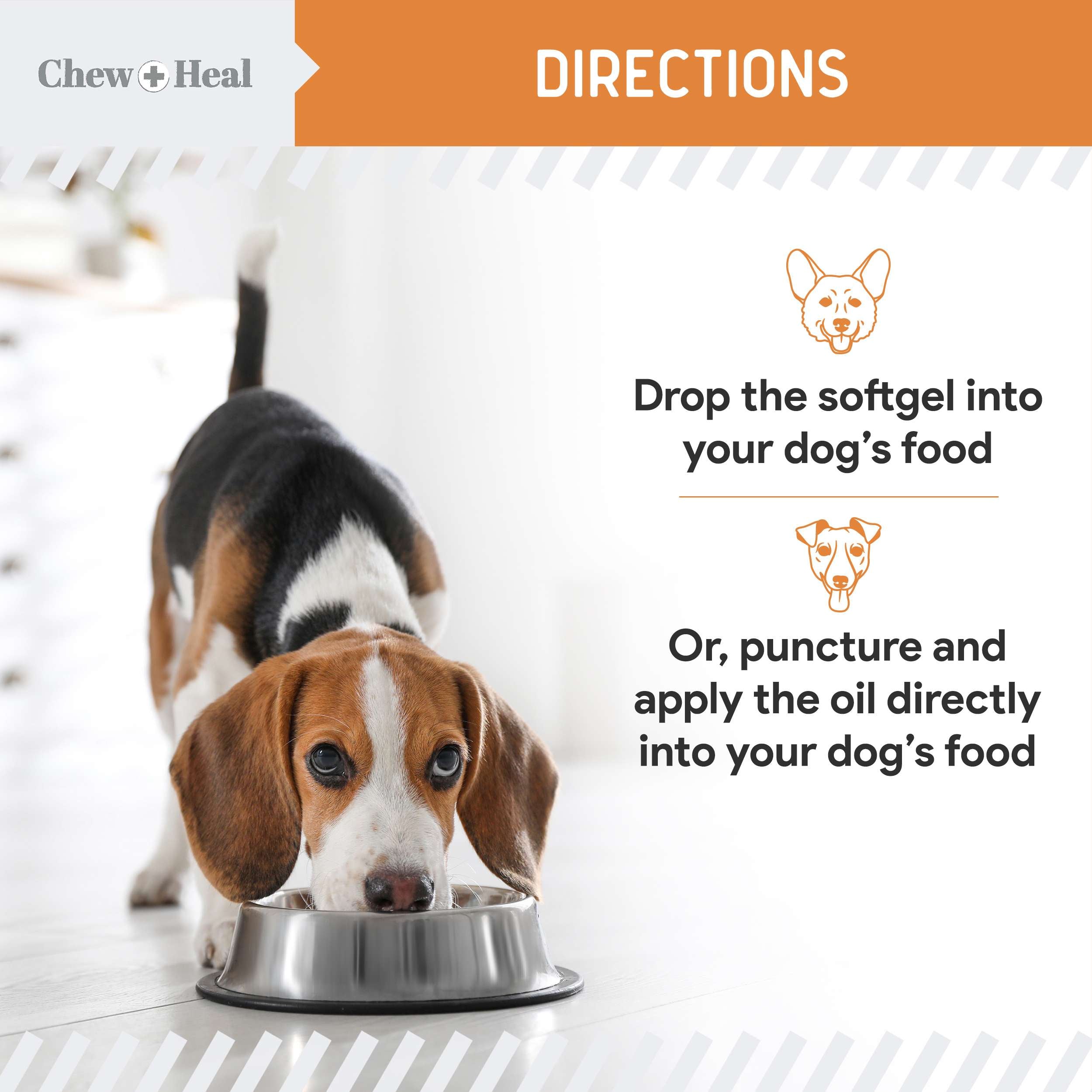 Mini Wild-Caught Omega-3 Softgels Skin & Coat Supplement for Puppies