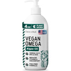Vegan Single Ingredient EPA & DHA Omega-3 Algae Oil Skin & Coat Supplement for Dogs