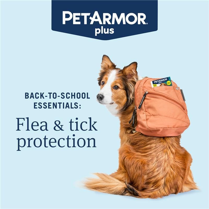 PetArmor Plus Flea and Tick Prevention for Dogs, 3 Doses, Small Dogs (5-22 lbs)