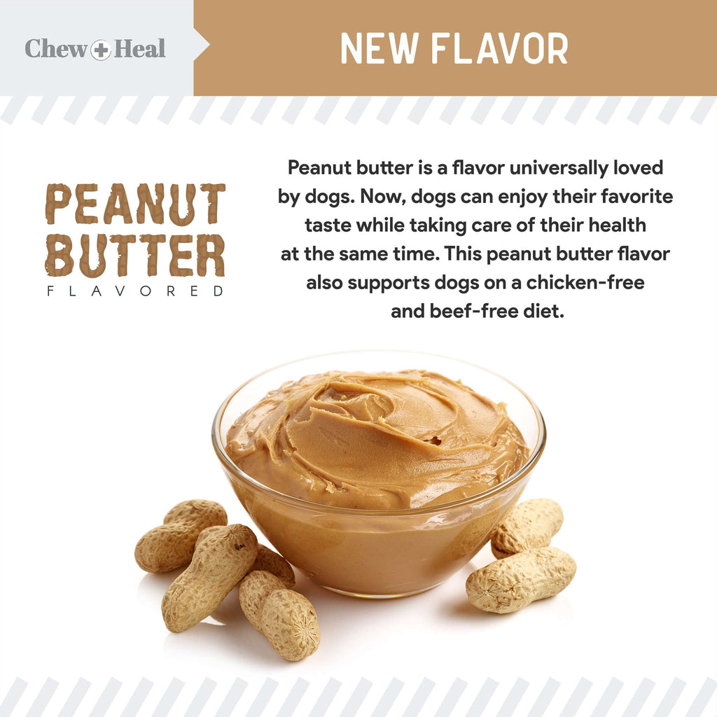 Stop The Poo Peanut Butter Flavored Soft Chew Coprophagia & Digestive Dog Supplement