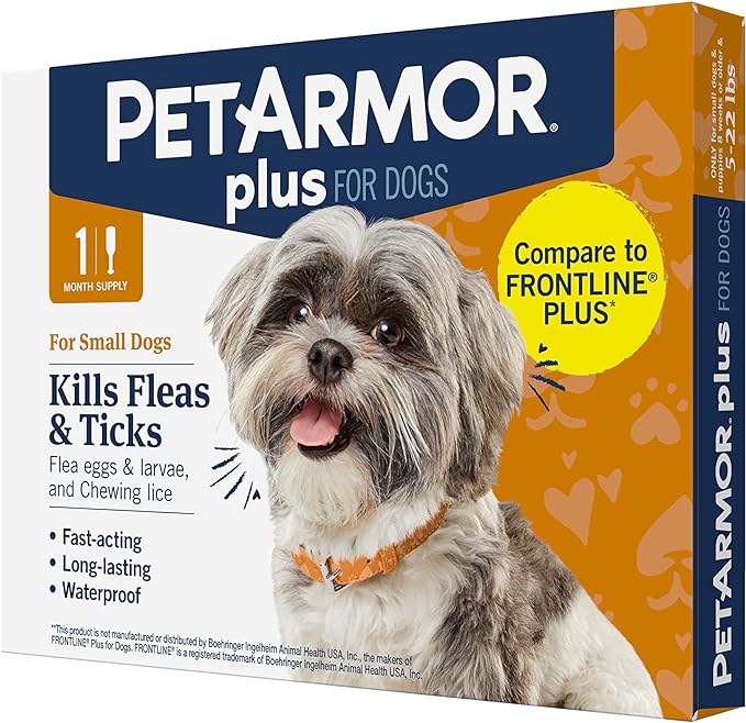 PetArmor Plus Flea & Tick Topical for Dogs