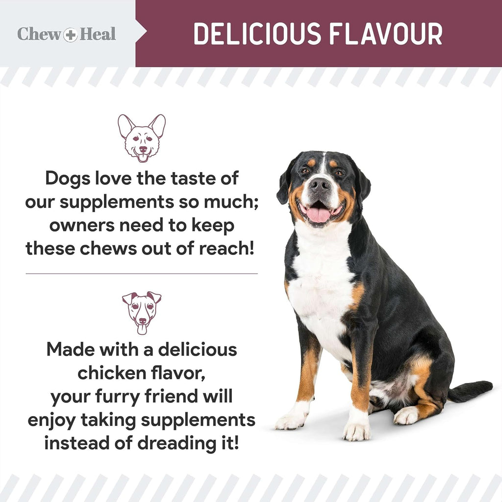 Senior 12-In-1 Advanced Multivitamin Soft Chews Supplement for Senior Dogs