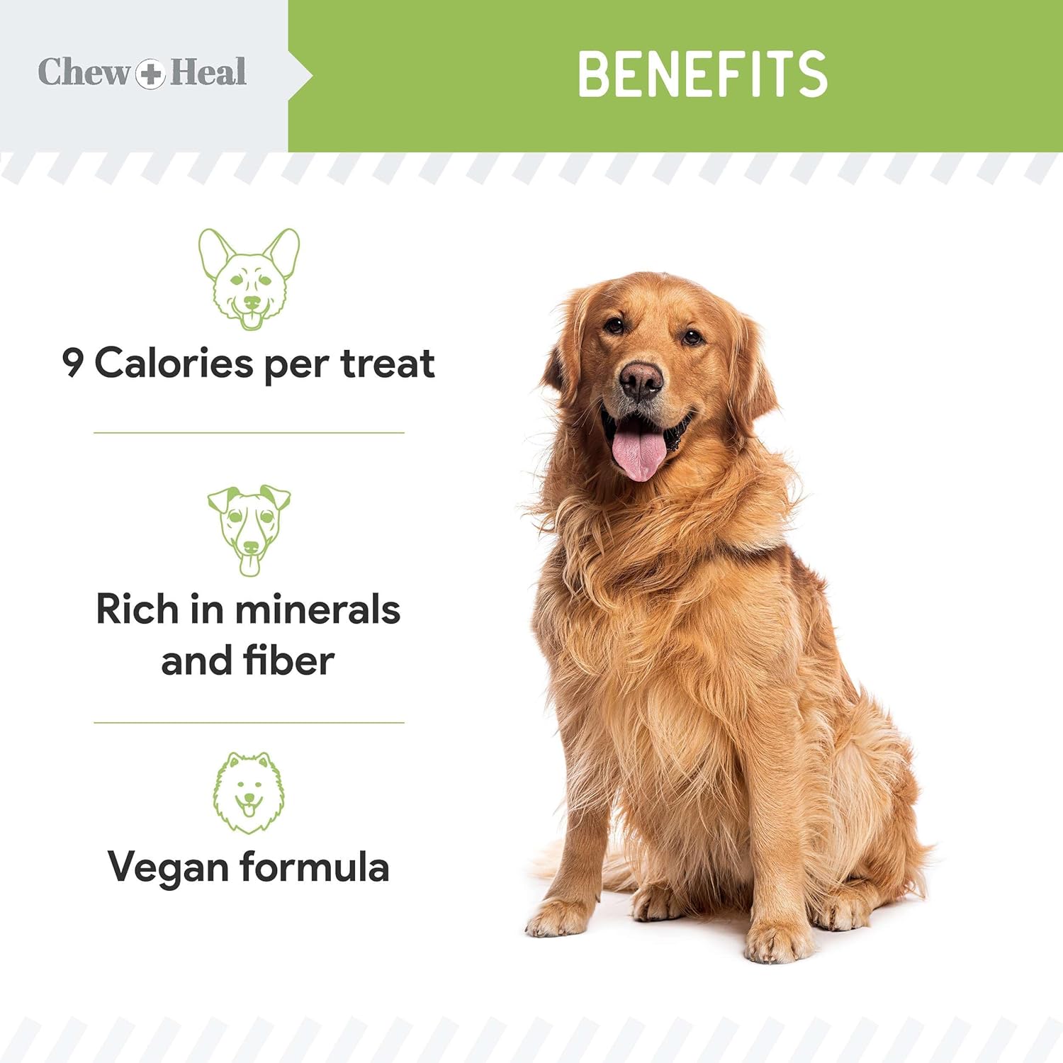 Limited Ingredient Low Calorie Fruit & Veggie Superfoods Soft Jerky Dog Treats