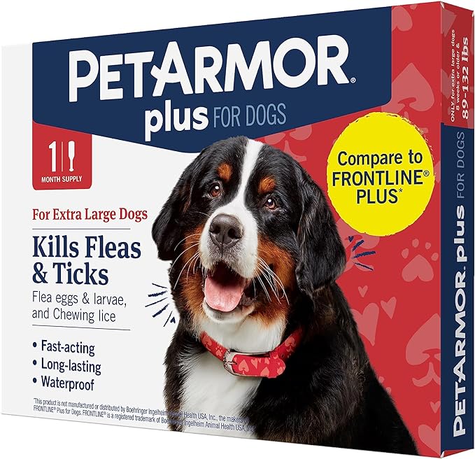 PetArmor Plus Flea & Tick Topical for Dogs