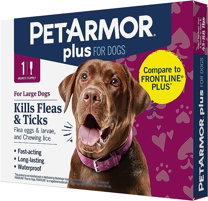 PetArmor Plus Flea & Tick Topical for Dogs