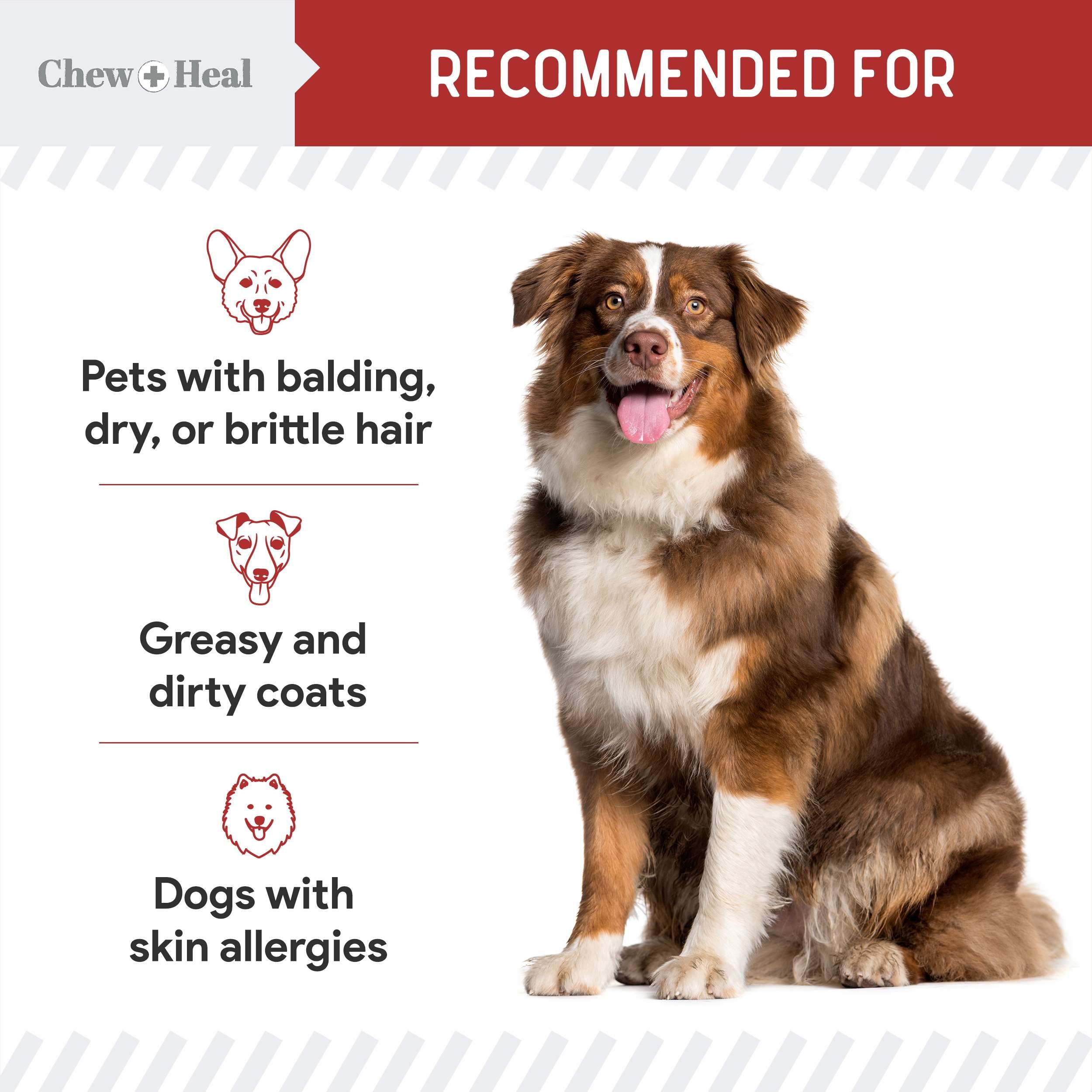 Smoked Bacon Omega Skin + Coat Supplement for Dogs
