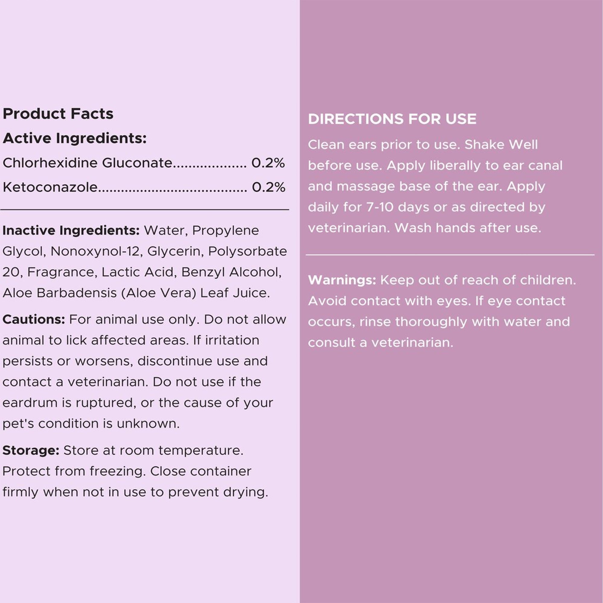 Advanced Antiseptic Otic Chlorhexidine Ear Flush for Dogs