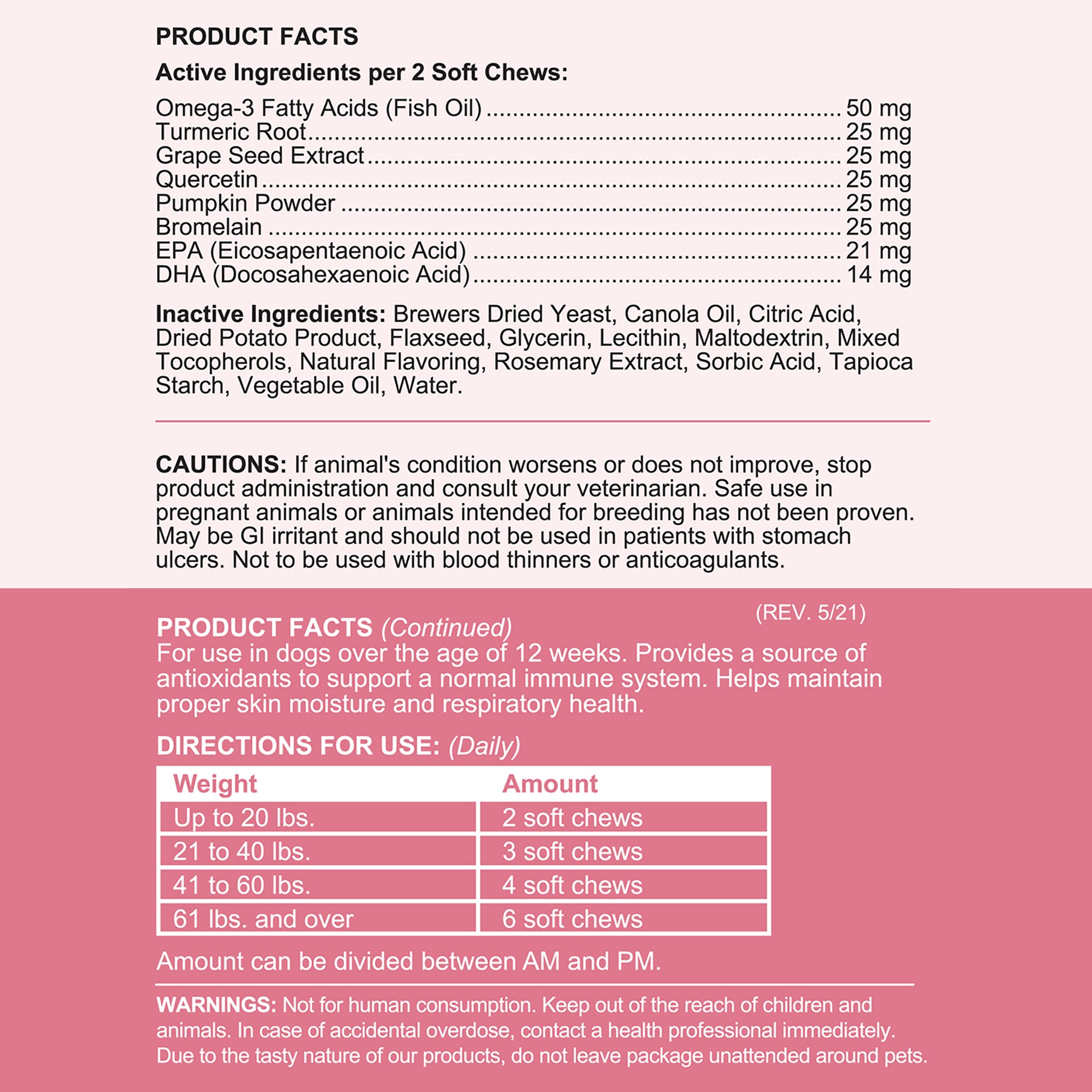 Allergy Aid Soft Chew Allergy Supplement for Dogs
