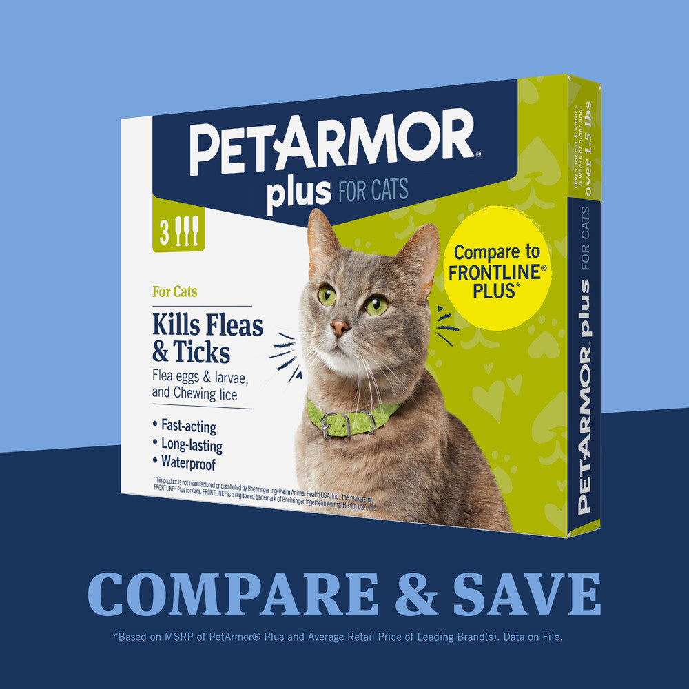 PetArmor Plus Flea & Tick Topical for Cats