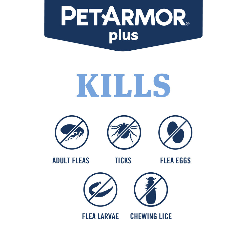 PetArmor Plus Flea & Tick Topical for Dogs