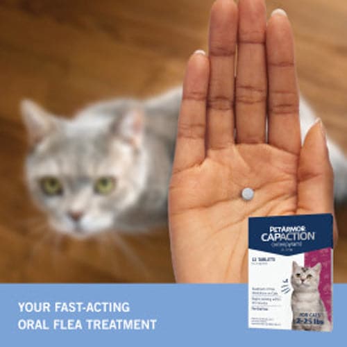 PetArmor CAPACTION Oral Flea Treatment for Cats