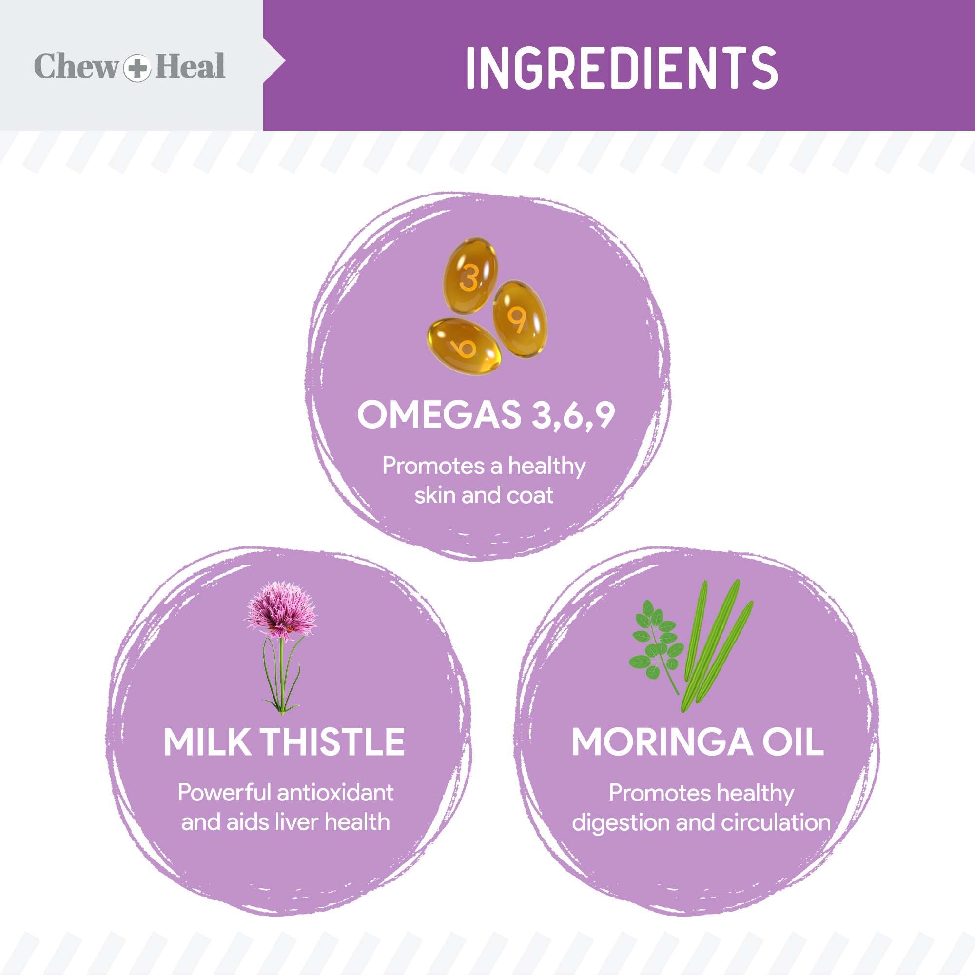 Milk Thistle Tincture with Moringa Oil & Salmon Oil Liquid Kidney & Liver Health Supplement for Dogs
