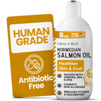 Norwegian Salmon Oil Skin & Coat Supplement for Dogs & Cats